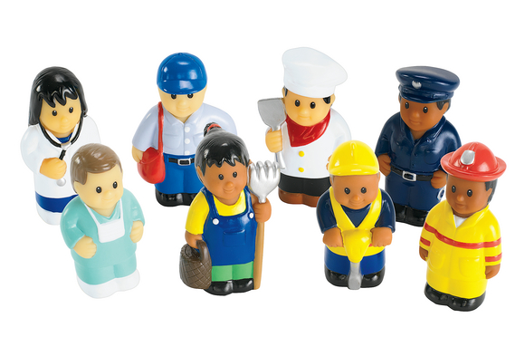 plastic play figures