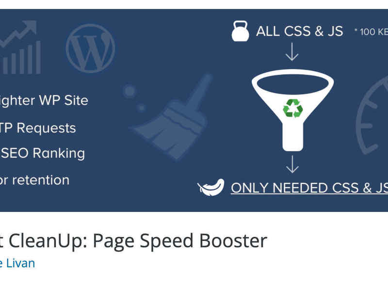 Asset CleanUp: Page Speed Booster