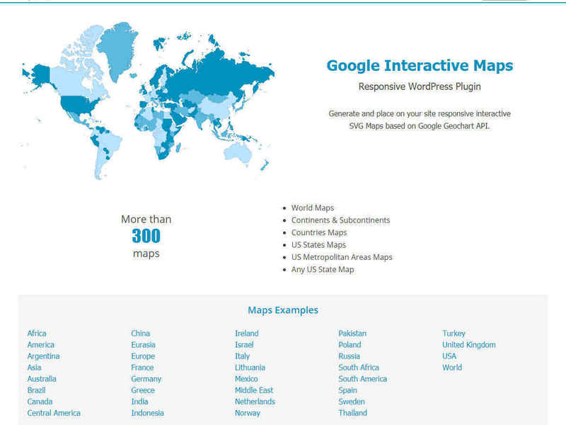 Google Interactive Maps Plugin