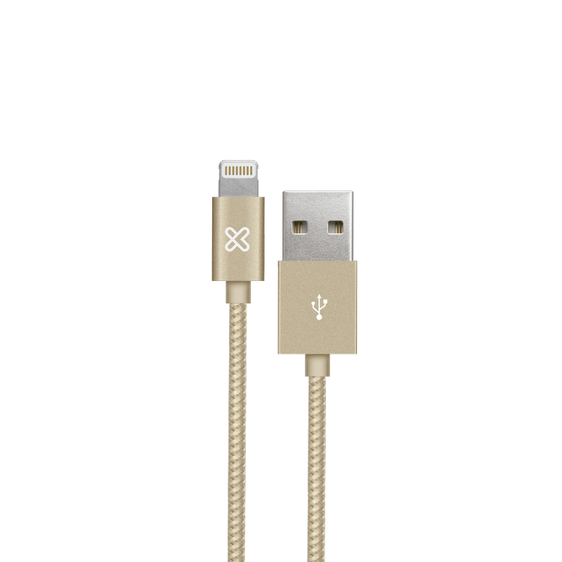 Cable Lightning® iPhone 1mt Gold