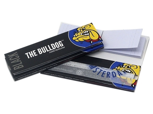 Papel Bulldog Negro 1 1/4 + Tips 