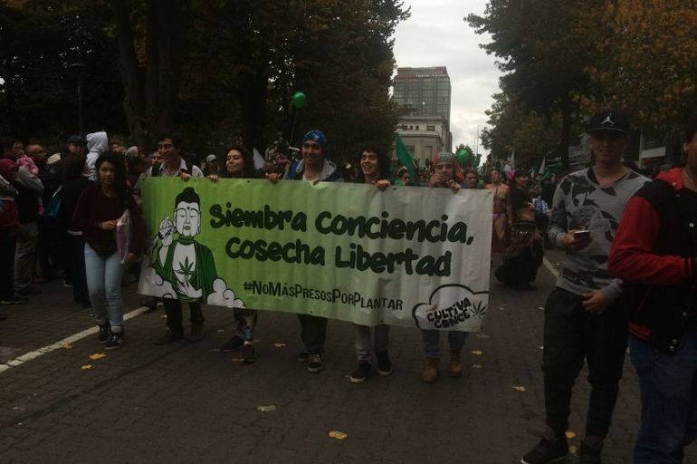 Este fin de semana se celebró la Marcha Mundial de la Marihuana