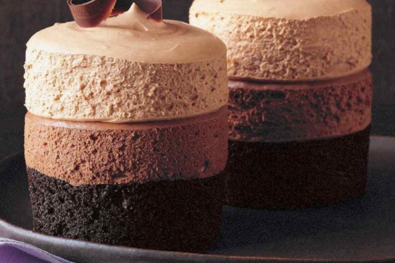 Triple mousse de chocolate y café