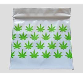 Bolsa Ziploc Con Logo Cannabis (x1)