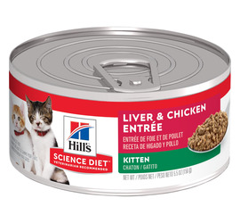 Feline Kitten Liver & Chicken 55oz