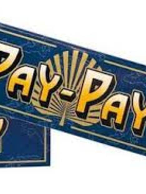 Papel Pay-Pay 1 1/4 Azul