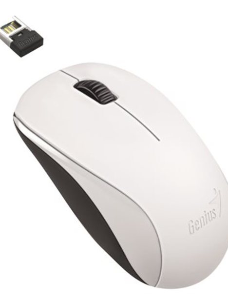 Genius Mouse NX-7000 Inalámbrico Blanco