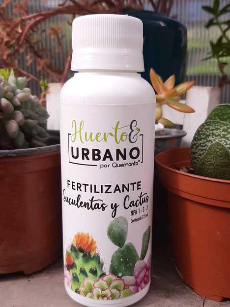 Fertilizante Suculentas y Cactus 125ml