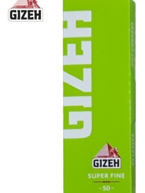 Papel Gizeh Verde Nº1 Super Fino