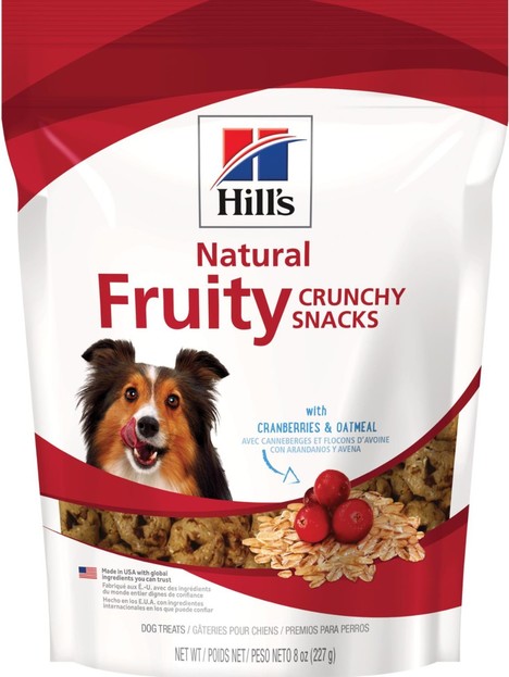 Canine Fruity Snacks Treats Cranberries & Oatmeal 227gr