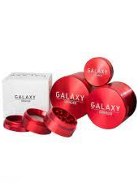 Moledor Metalico Galaxy 55mm Rojo