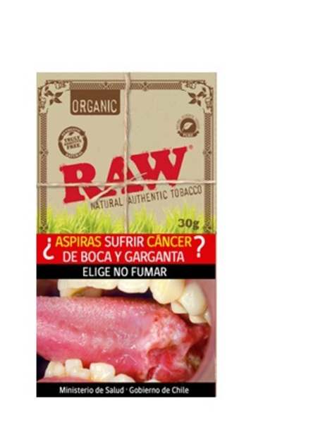 Tabaco Raw Organic 30gr.