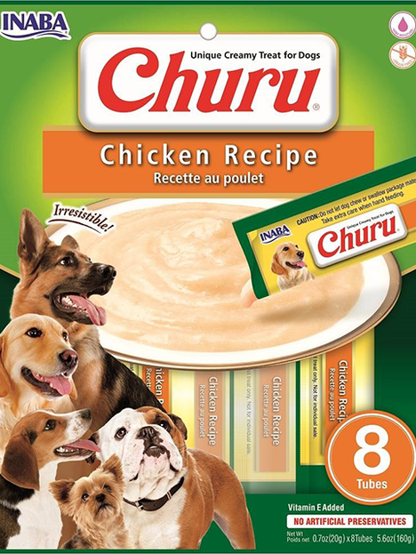 Dog Churu Pollo 8 Unidades