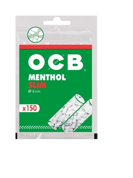 Filtro OCB Menthol Slim