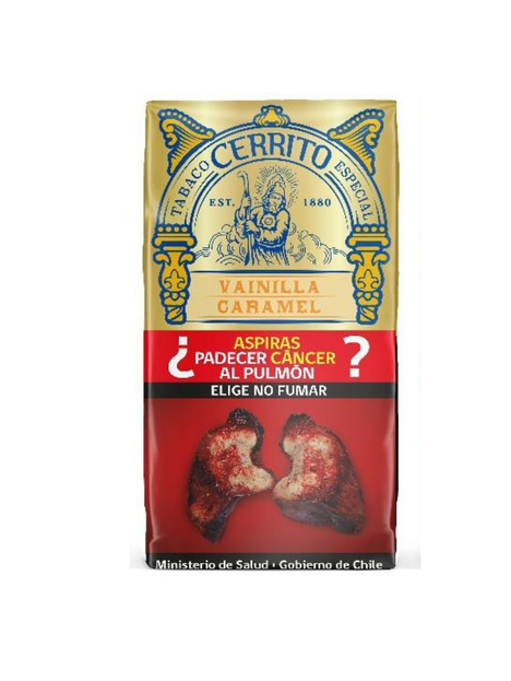 Tabaco Cerrito Vainilla Caramel 45grs