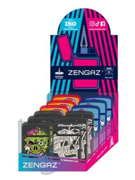 Encendedor Zengaz ZL12 Skulls