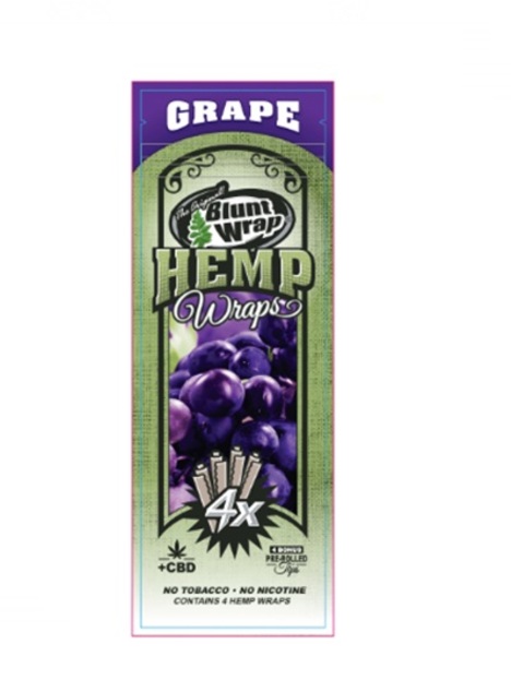 Blunt Hemp Wrap x4 Grape