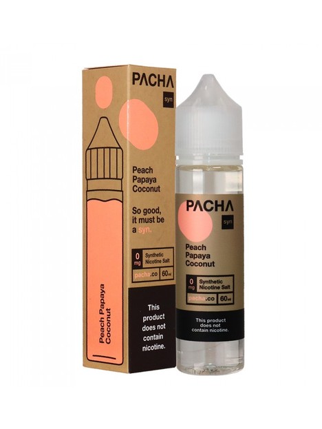 E-liquid Pacha 60ml Peach Papaya Coconut