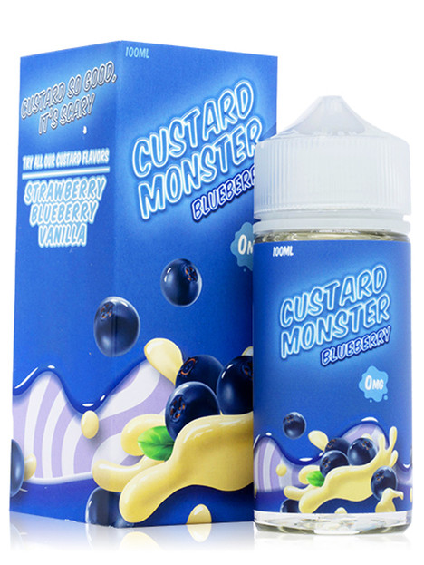 Custard Monster 100ml 3mg Blueberry