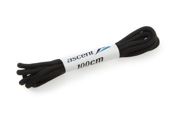 Ascent School Lace 100cm  Black (Unisex/All) (134359)