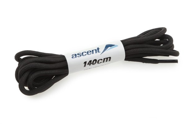 Ascent Workboot Lace 140cm  Black (Unisex/Senior) (135062)