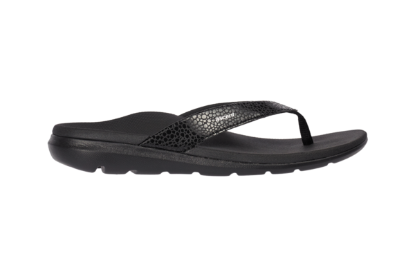 Large 129555 groove leather wns flat