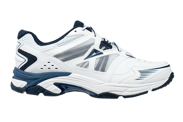 Large 129615 sustain white navy yth flat lr