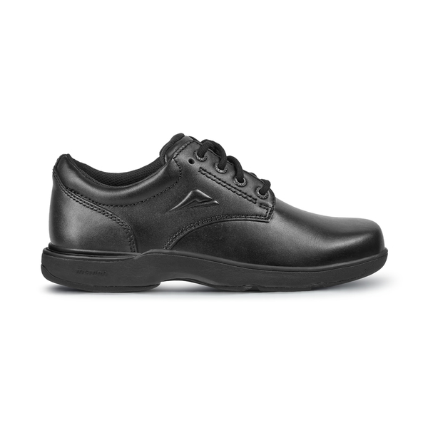 Apex (C) Black (Female/Youth) - School - Ascent Footwear