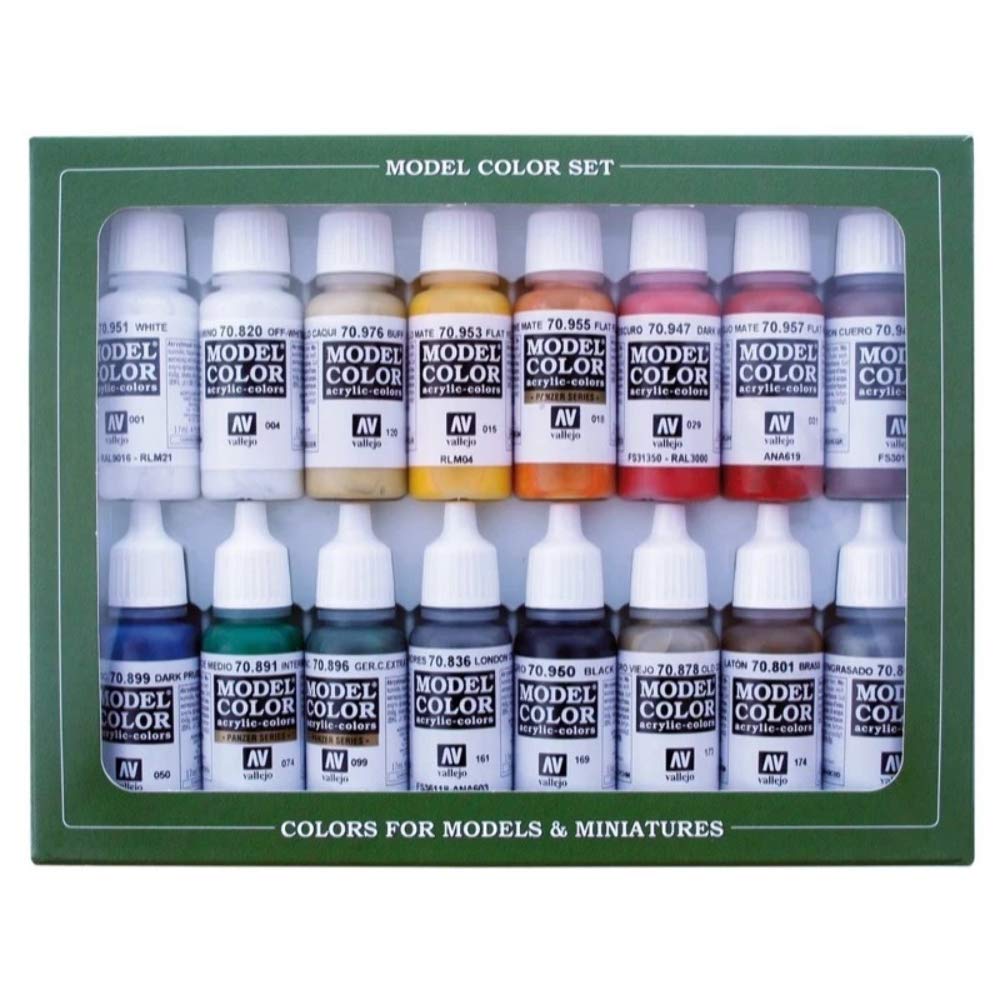 Vallejo Model Color Napoleonic Colors French British Paint Set 16