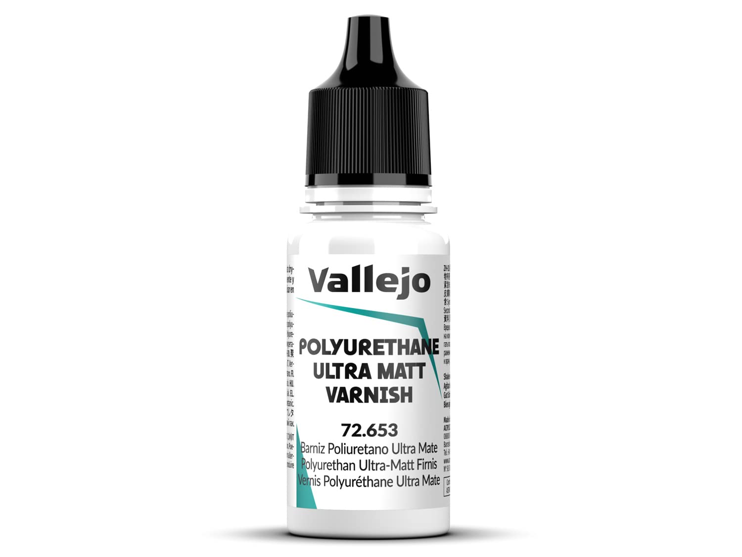 Vallejo Polyurethane Ultra Matt Varnish Clear Coat 18Ml