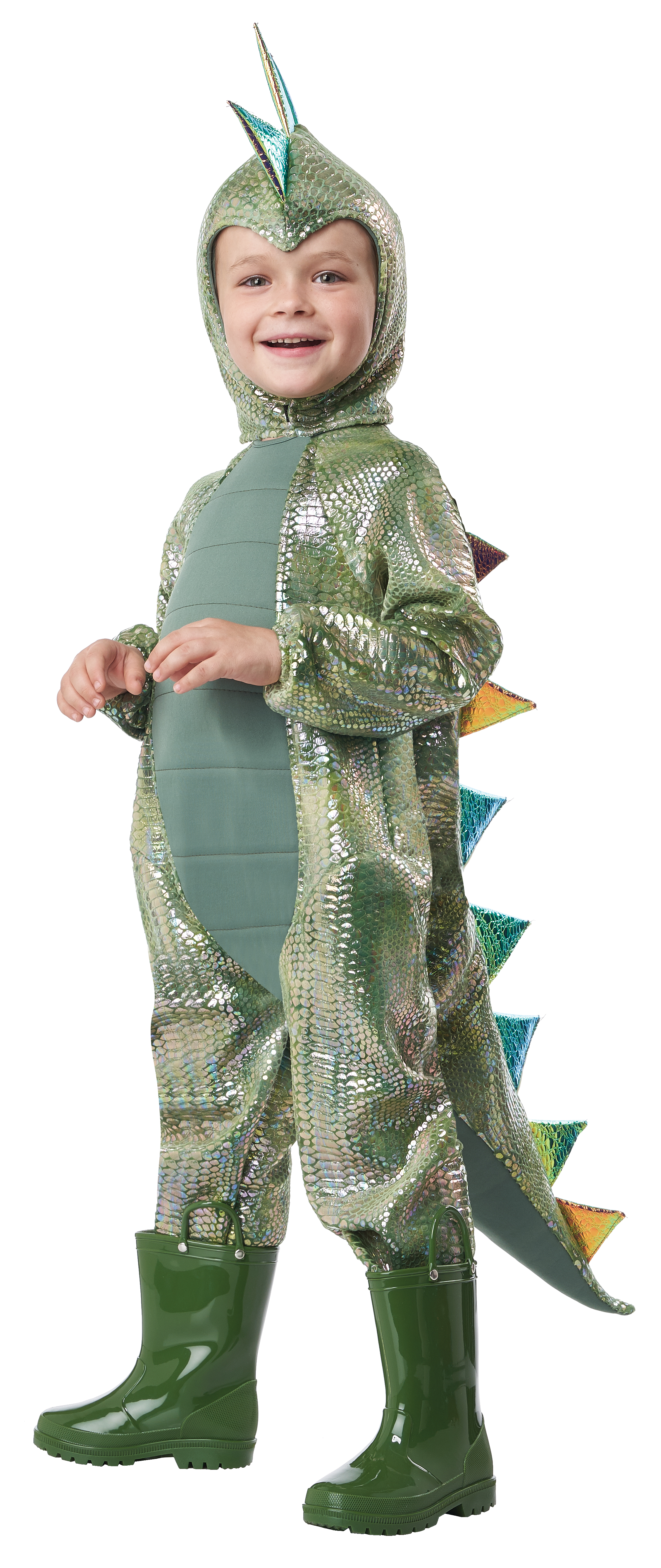 Toddler Dino Jumpsuit Costume Kid-A-Saurus Rex Hooded Suit 2122/050