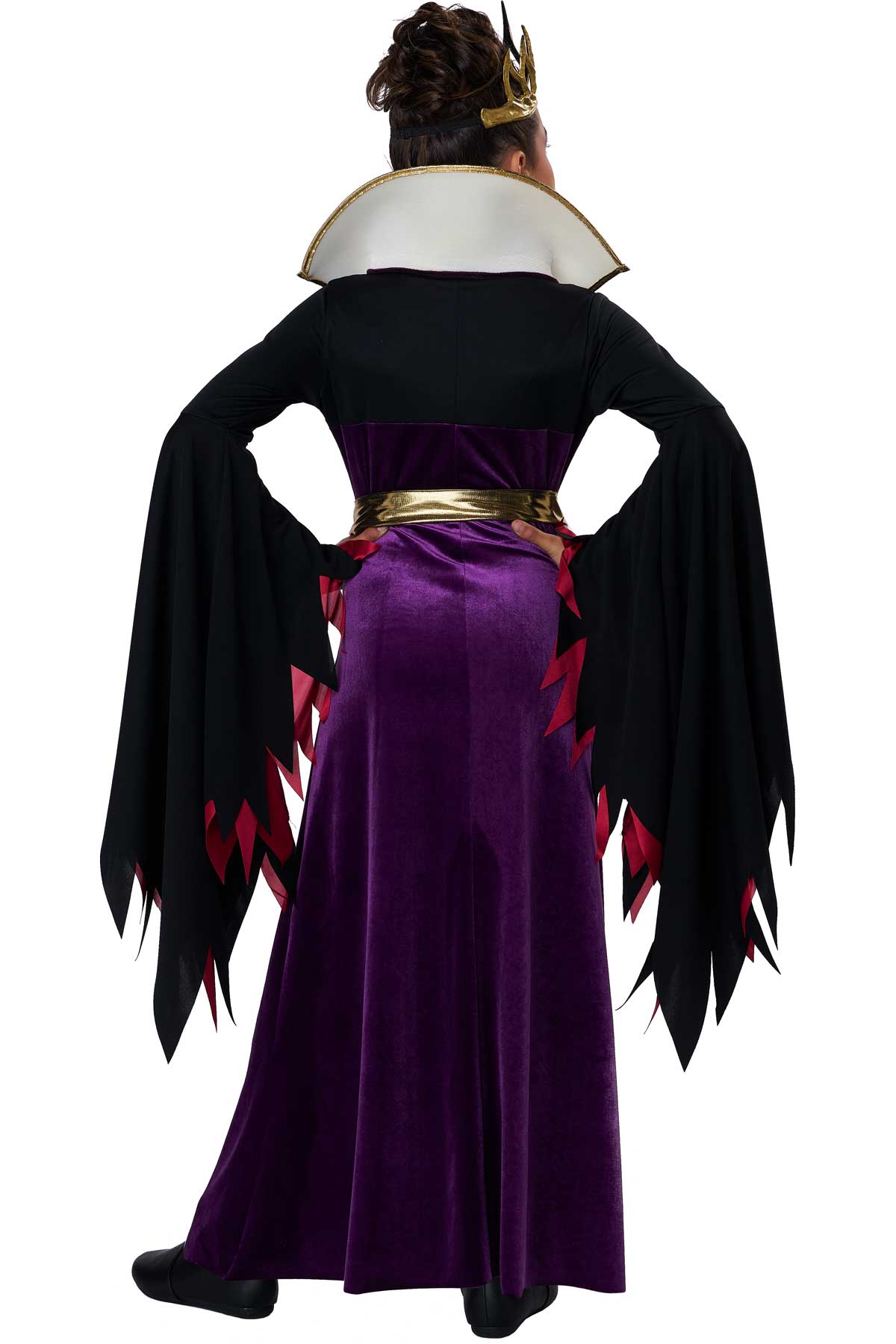 California Costume Evil Queen Cosplay Dress Child Halloween Outfit Party3025-120 - Picture 4 of 7