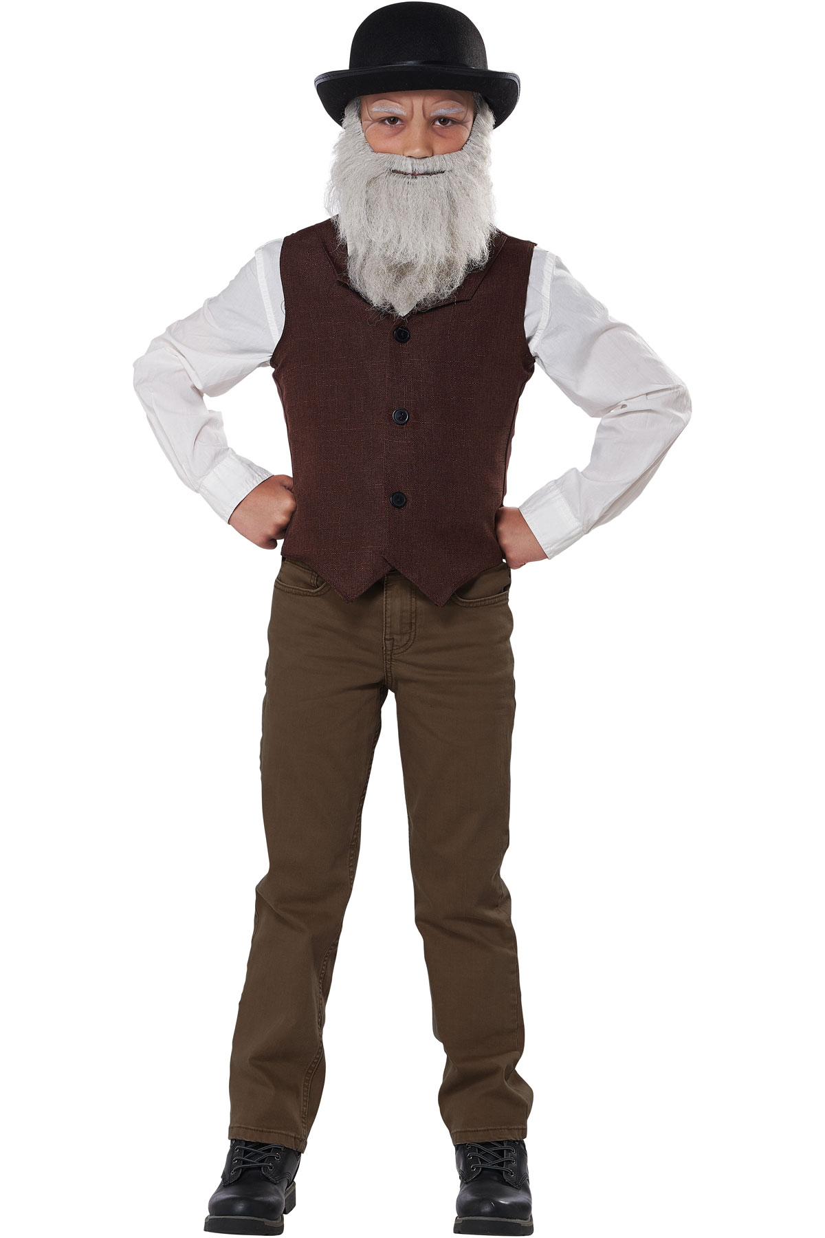 California Costume Charles Darwin Child Boys Political Patriotic