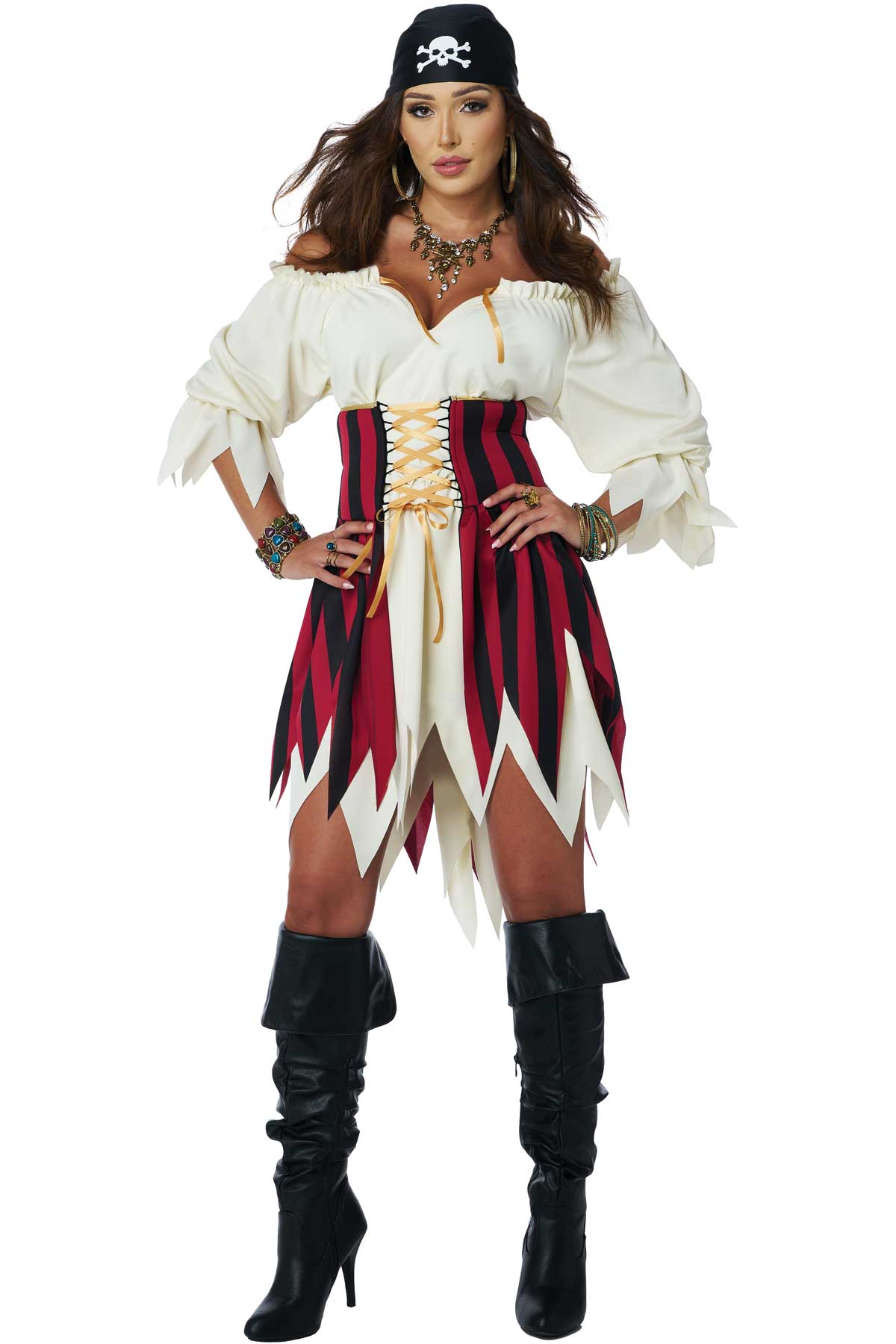 California Costume Sultry Sea Pirate Adult Halloween Cosplay Party 5025-076 - Picture 2 of 6