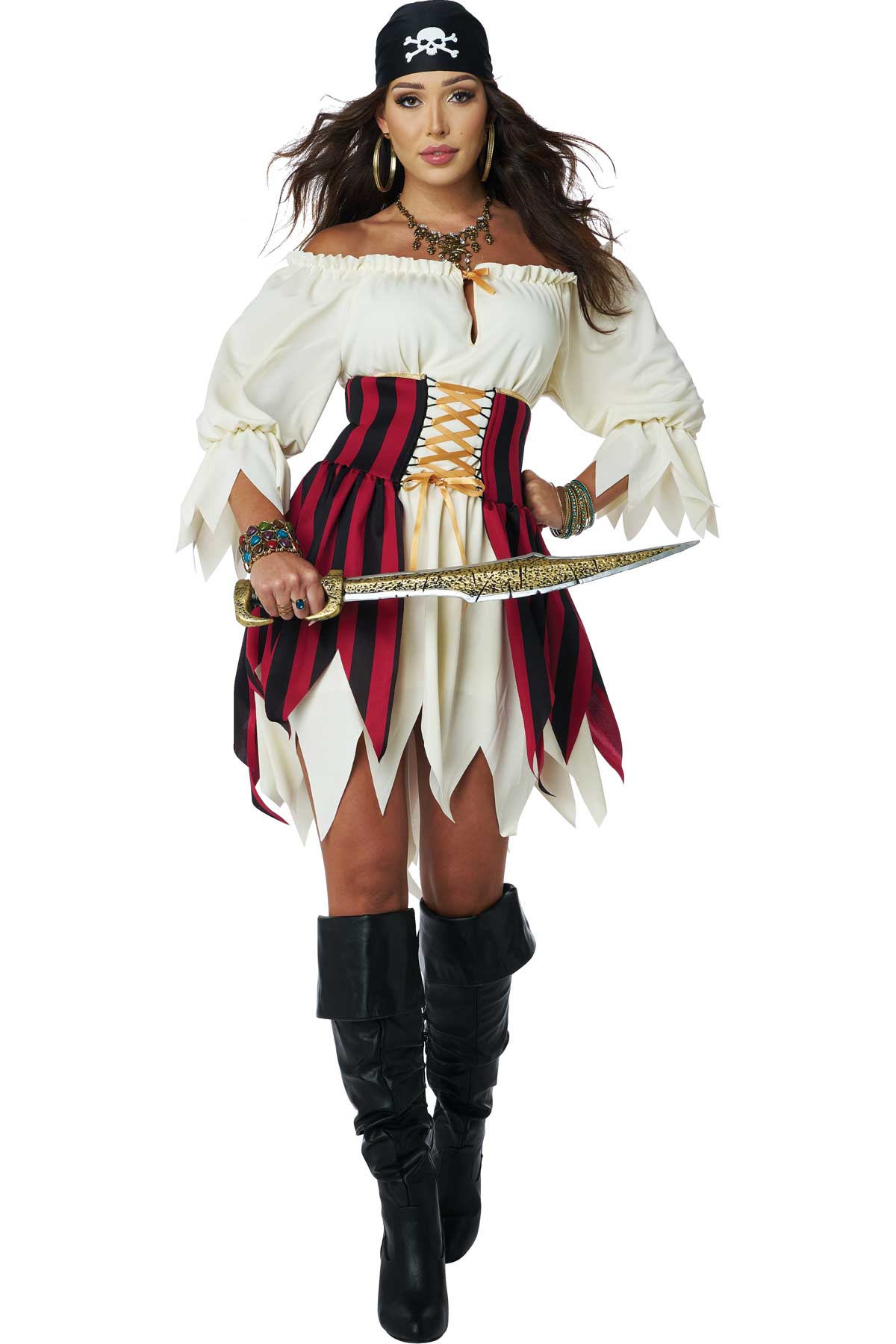 California Costume Sultry Sea Pirate Adult Halloween Cosplay Party 5025-076 - Picture 6 of 6