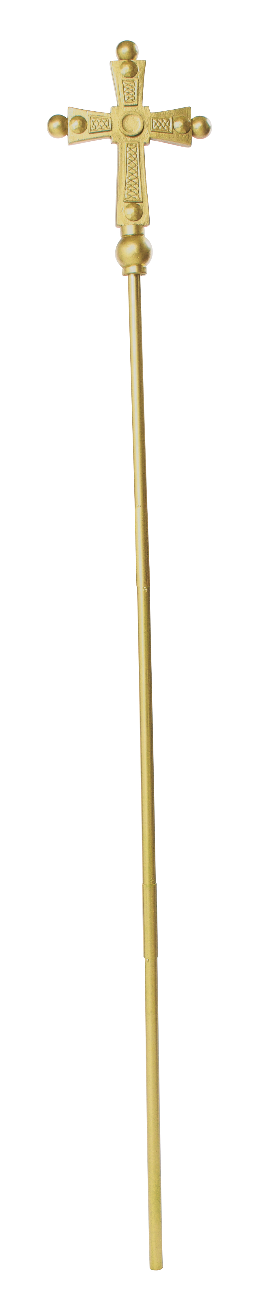 Divine Gold Medieval Staff Accessory 60664 Cosplay | eBay