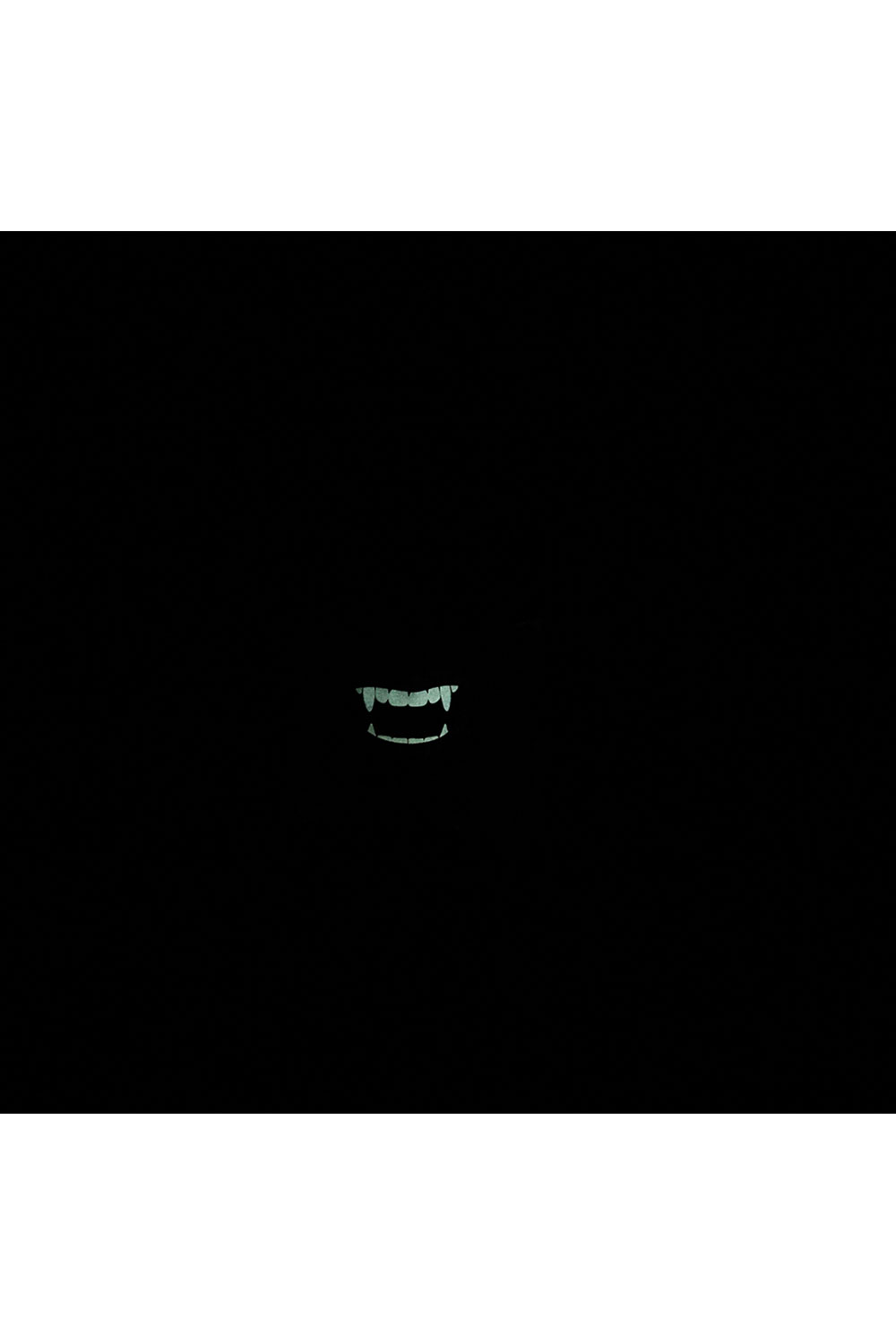 California Costume Vampire Face Mask Glow In Dark Print Adult Accessory 6220-149 - Picture 4 of 5