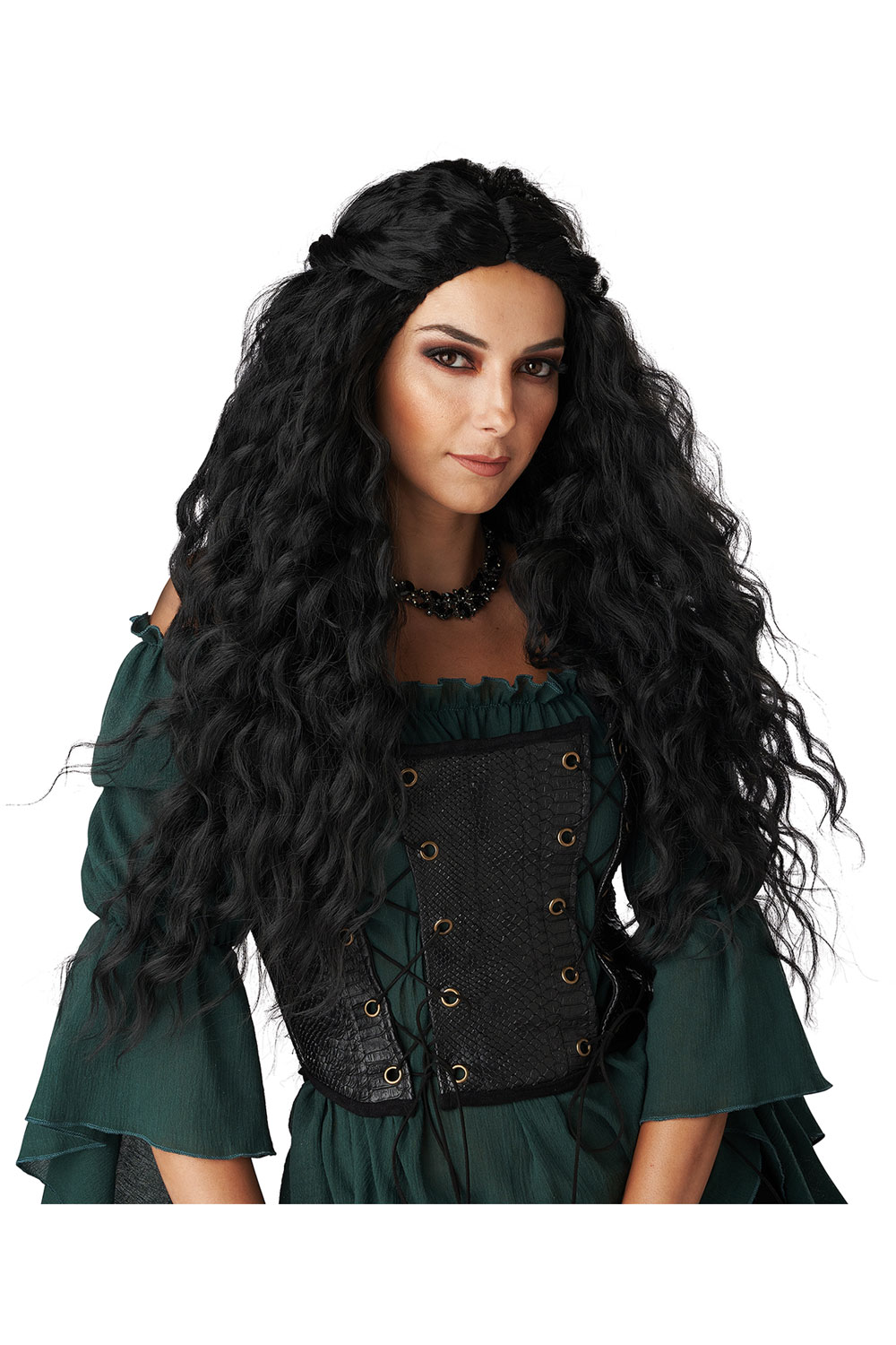 California Costume Renaissance Maiden Wig Adult Women Halloween