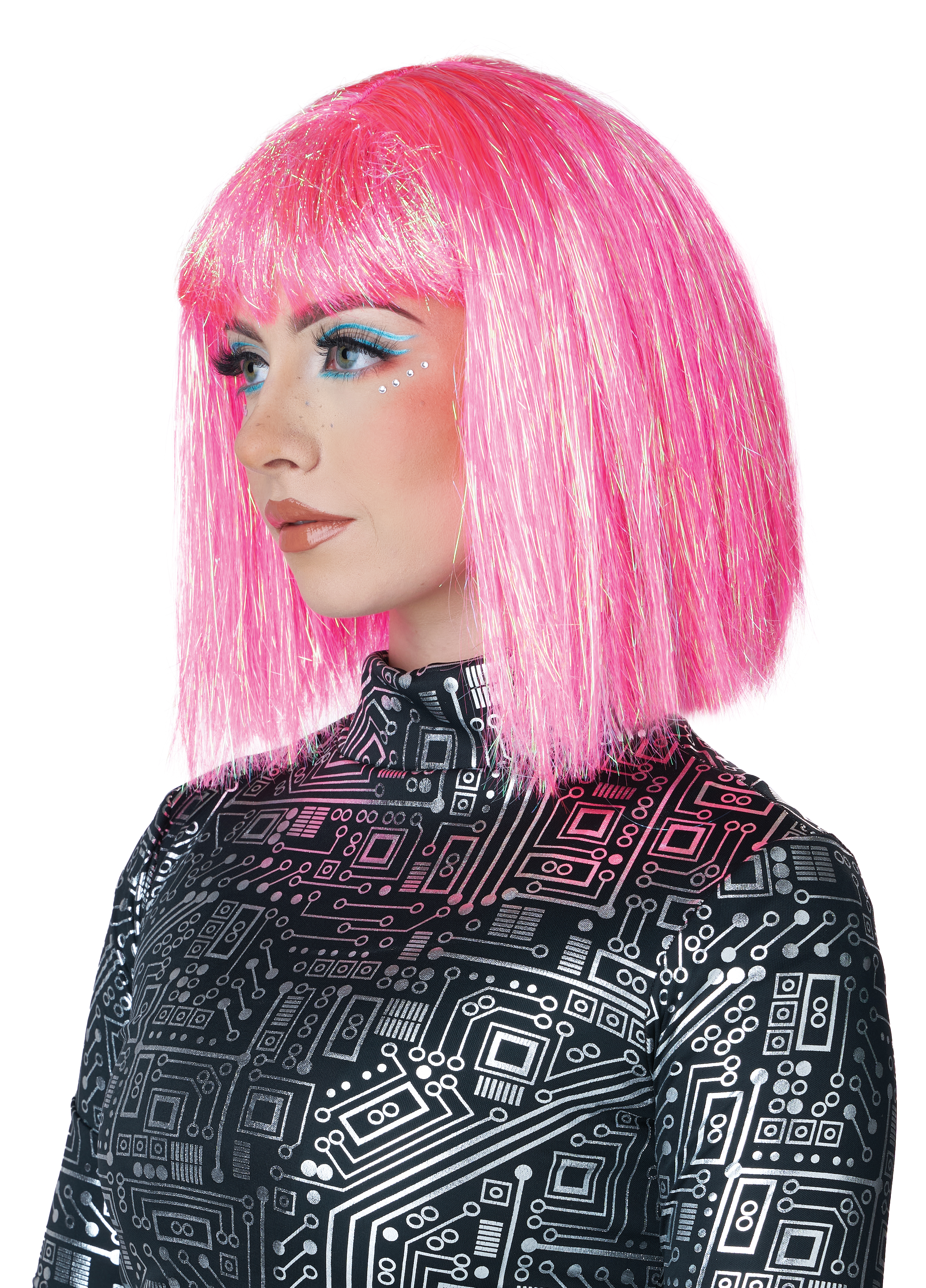 ハーム Shimmering Pink Bob Cosplay Wig 7024-034 | eBay