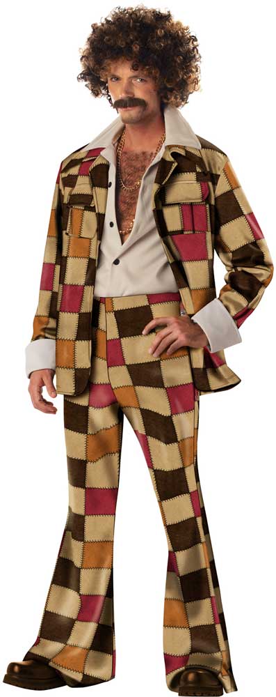 California Costume Disco Sleazeball Adult Men Hippie Halloween Outfit 00919 - Picture 2 of 2