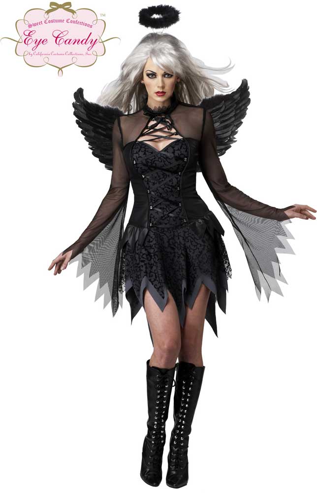 California Costume Fallen Angel Adult Women halloween outfit 01141 | eBay