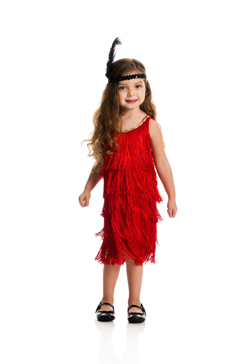 Flapper girl costume store kids