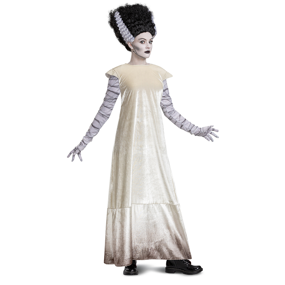 Disguise Bride Of Frankenstein Deluxe Adult Costume Style 118759