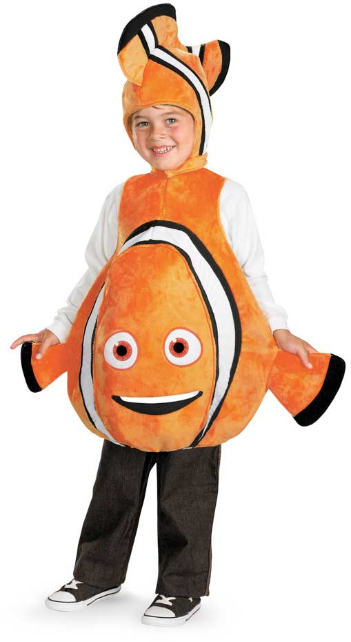 Child Boys Disney Finding Nemo Deluxe Licensed Costume