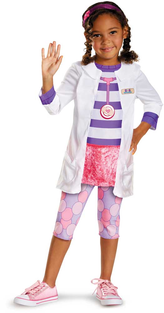 Licensed Disney Doc Mcstuffins Toy Hospital Classic Toddler Girls Costume 59084