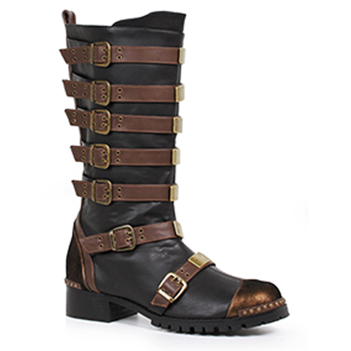 Ellie 1.5" Mens Ankle Boot with Decor Halloween Adult Men Shoes Boots 158/PUNK