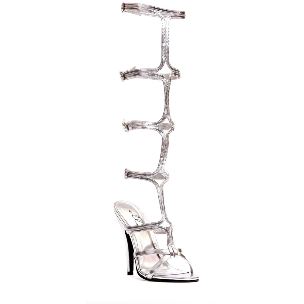 Ellie 5"-Absatz kniehohe Riemchensandalen Erwachsene Damenschuhe 510/Sexy - Bild 2 von 2