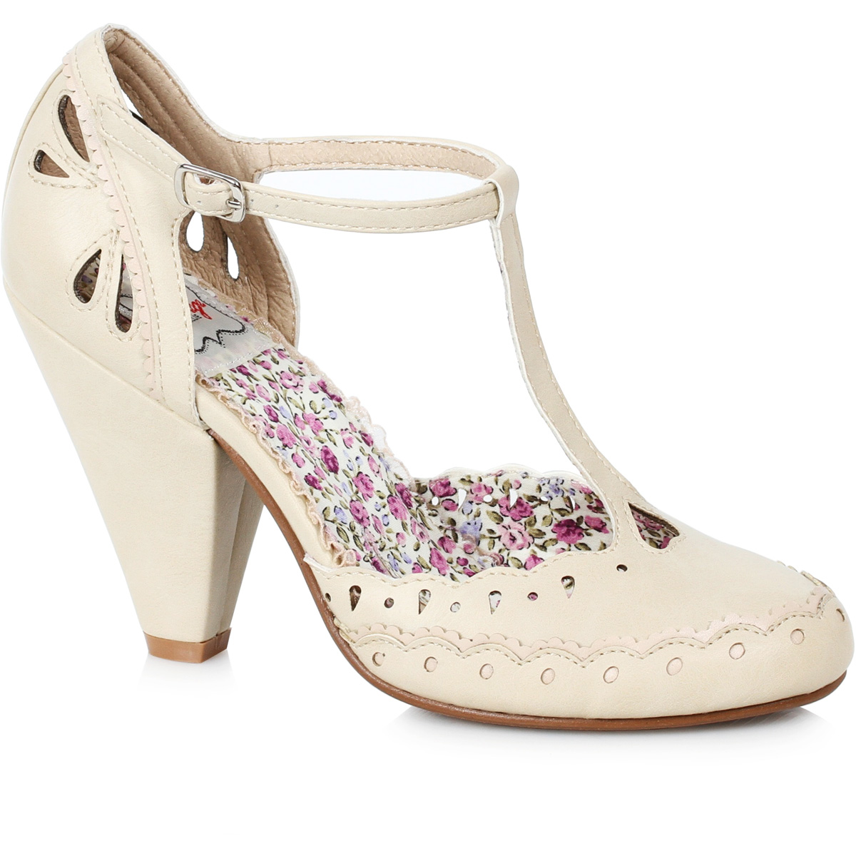 Ellie 4" T-Strap Shoe With Detail Adult Women Shoes Heels Bp403/Birdie - Bild 3 von 3