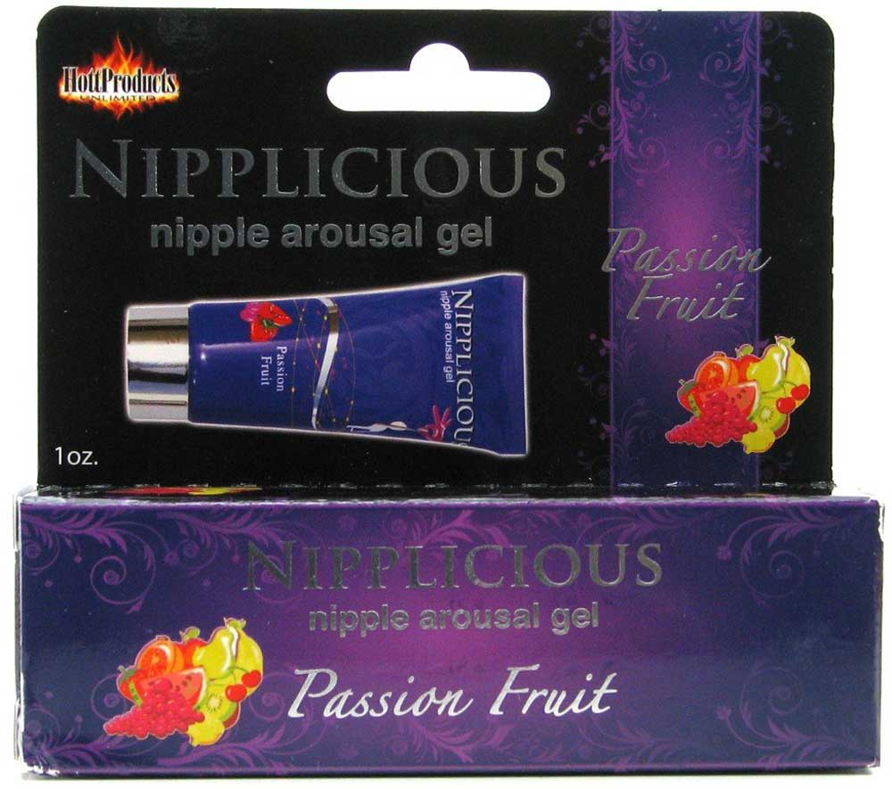 Hottproducts Nipplicious Nipple Arousal Gel 1Oz Passion Fruit