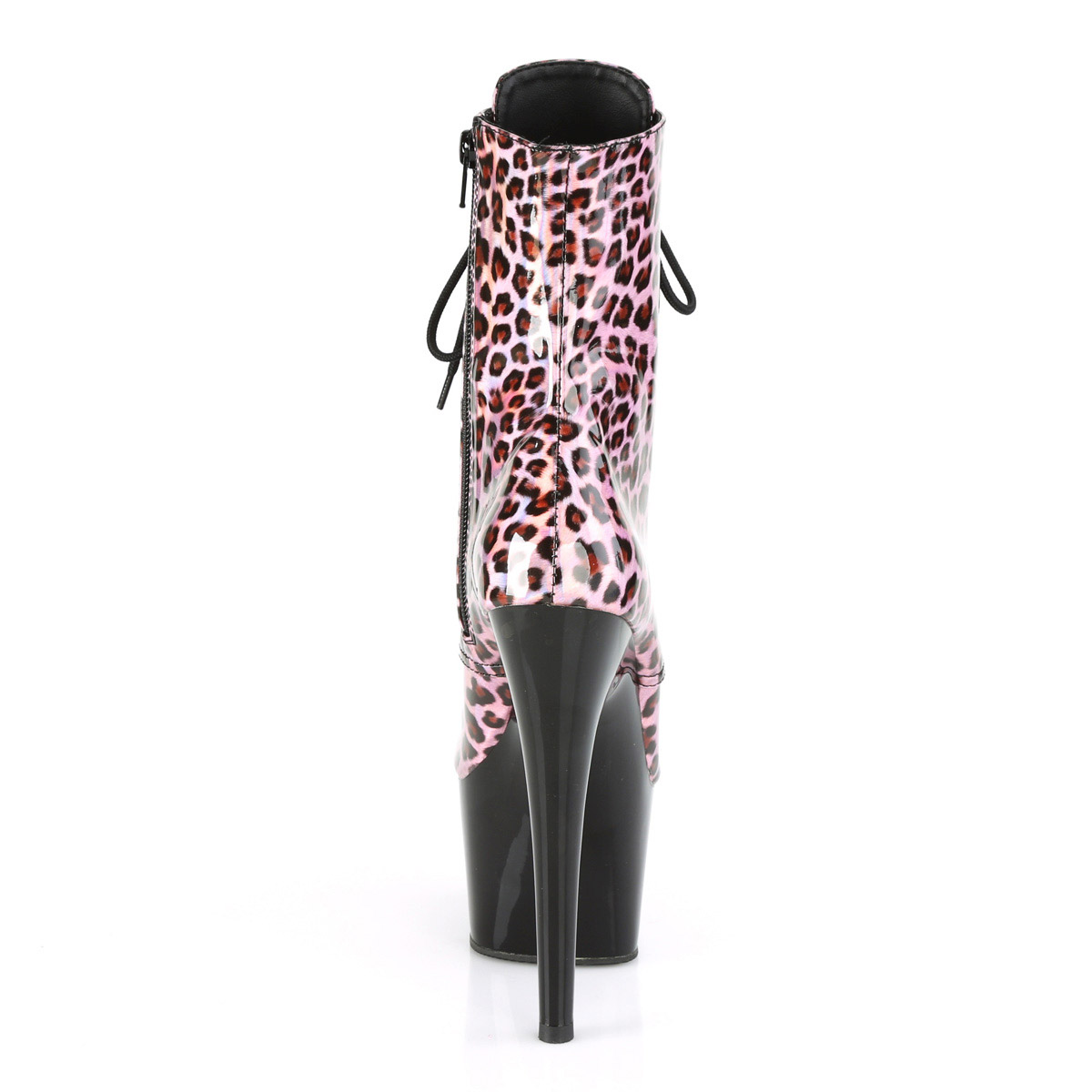 Pleaser Heels 7" Black Red Platform Ankle Boot Clubwear Pole Dance shoe Ad1020F - Picture 55 of 71